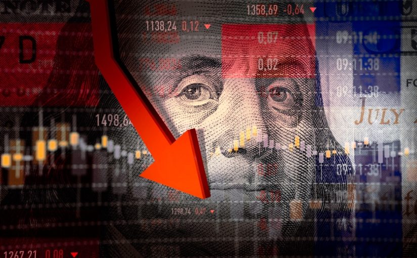 Dólar estadounidense a la baja