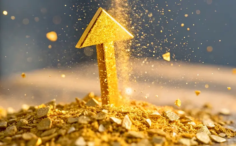 Gold Holds Near Record Highs on Fed and Geopolitical Fears