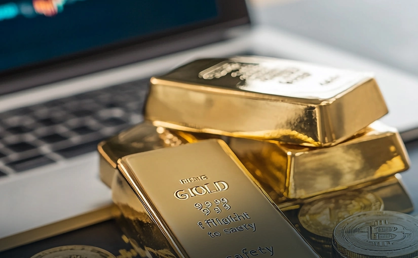 Ouro recua antes da divulgação da inflação PCE